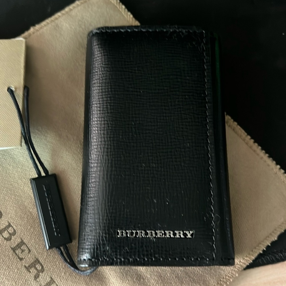 Burberry Key Wallet Leather